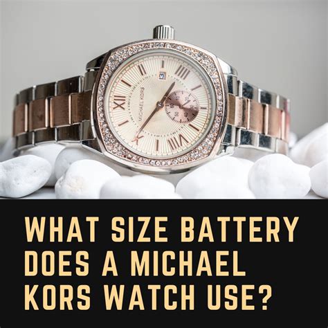 michael kors 8309 watch battery|Michael Kors Watch battery list.